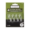 Moonrays 95527 Wedge Base Outdoor Lighting Bulbs with 150 Lumens