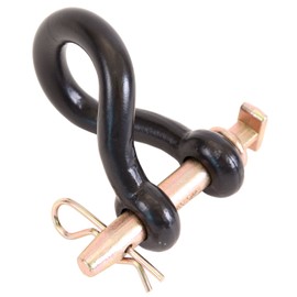 Koch Industries 4004503 Koch /M8234 Heat Treated Heavy Duty Twisted Clevis, 3/4 in X 3-1/2 X 1-5/16 in L, 12000 Lb, Black