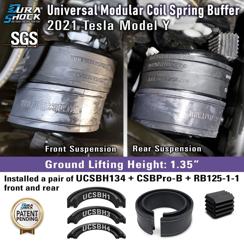DuraSHOCK Coil Spring Spacer for Vehicle, Comes with Different Series