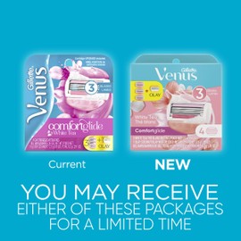 Gillette Venus Women's Spa Razor Blade with 4 Refills