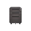 CHARMMA 3 Drawer Mobile File Cabinet Under Desk Office,Simple Style