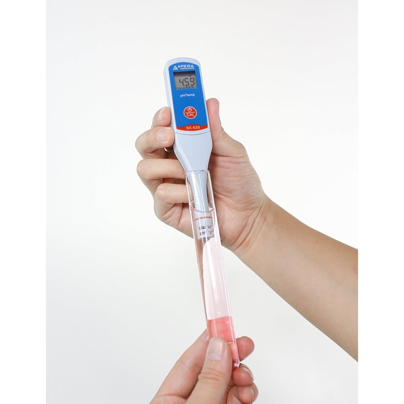 Apera Instruments SX620 pH Pen Tester Kit with 0.01 pH