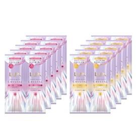 LUX Super Rich Crystal Shampoo Trial Set, 0.7 oz (20 g) x 10 Pieces, 5 Each Travel Sachet