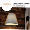 WHAMVOX Retro Ceiling Light Lampshade Frame Pcs Shell Lampstand DIY