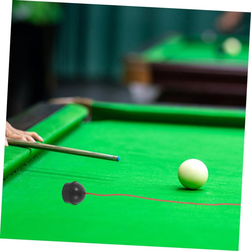 KOMBIUDA 4pcs Portable Pool Cue Chalk Holders Rubber Snooker Chalk