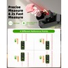 Huepar Professional Dual Laser Measuring Tool 393ft, Rechargeable Bilateral Laser