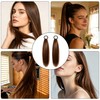 Pack of 2 Hair Pieces Braid in Light Brown, Brown