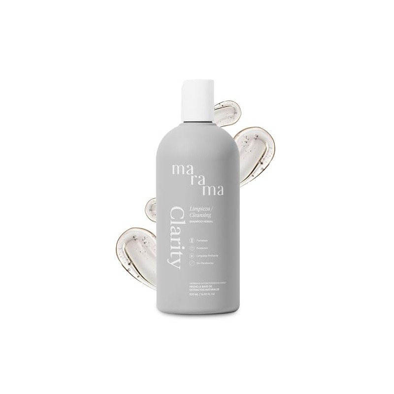 MARAMA | Clarity Shampoo sin Parabenos - Herbal Shampoo -