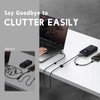 SmiLife Black Cable Clips 9 PCS, Adhesive Cable Organizer Phone