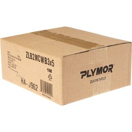 Plymor Zipper Reclosable Plastic Bags w/White Block, 2 Mil, 3" x 5" (Case of 1000)