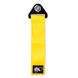 Car Dress Rally Drift Loop – Racing/Motorsport Tow Rope – Racing Hook Tow Strap – Tow Loop in (Yellow)