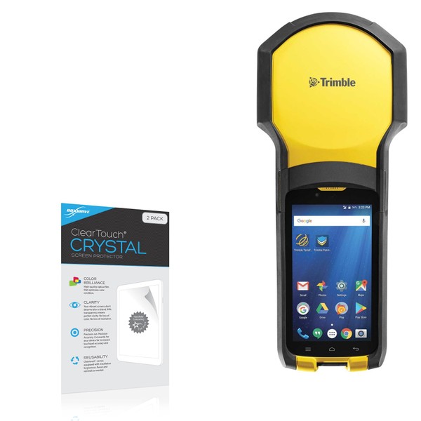 BoxWave Screen Protector Compatible with Trimble TDC150 - ClearTouch Crystal