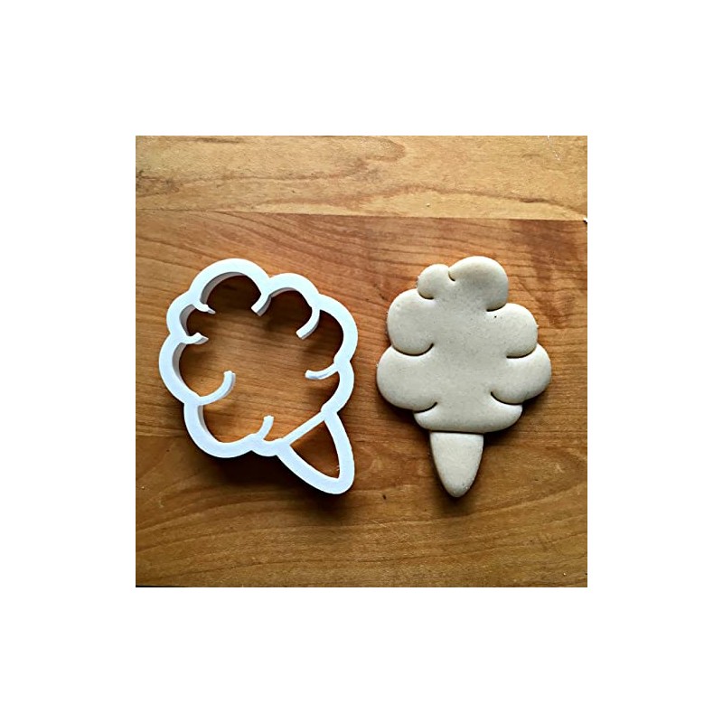 Sweet Prints Inc Cotton Candy Cookie Cutter - Dishwasher Safe