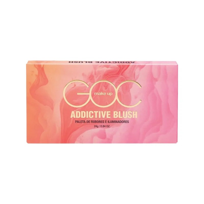 Addictive Blush Palette Rubor Larga Durarion Goc Makeup Tono del