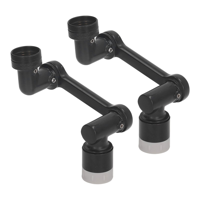 2 Set Faucet Extender 1080° Rotating Tap Extender Robotic Arm