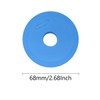 20PCS 68mm Fishing Foam Spools Fishing Line Spools Circular Winding