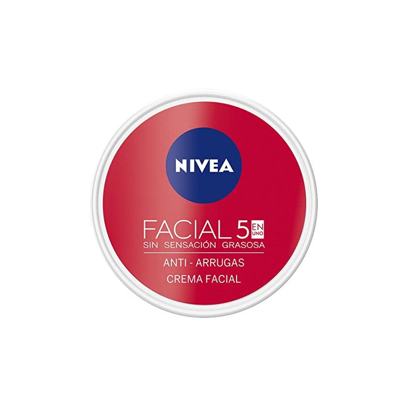 NIVEA Crema Facial Hidratante Antiedad 5 En 1 Cuidado Anti