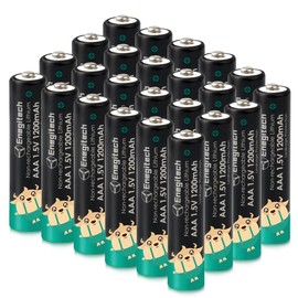 Enegitec Lithium Batteries AAA High Capacity Long Lasting, 1.5V Triple A Battery for High-Tech Devices -24 Pack - Color: 16pack