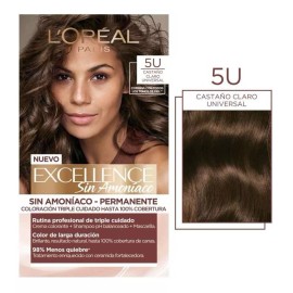 L'Oréal Tinte Imedia Permanente Sin Amoniaco 5u Castaño Claro Univer