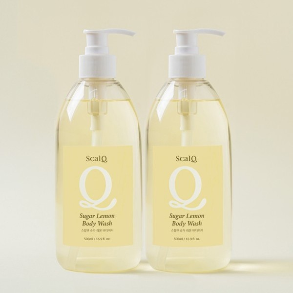 ScalQ Acne Functional Sugar Lemon Mildly Acidic Body Wash 500ml