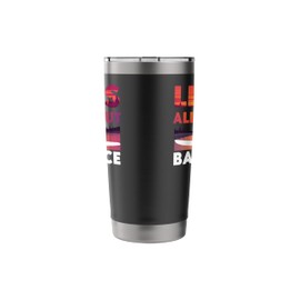 SUP Paddleboard Life's All About Balance Girl Sunset Stainless Steel Insulated Tumbler