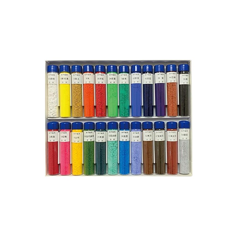 Auspicious Suikan paint bottle input 24 color set
