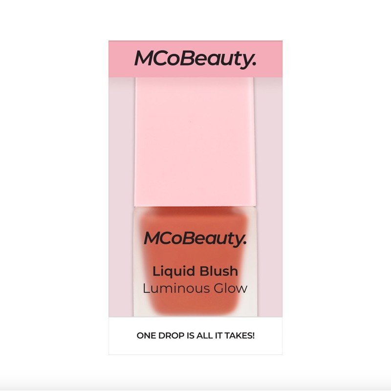 MCoBeauty Luminous Glow Liquid Blush - Lava (Deep Peach)