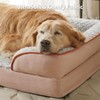 LEXTRO Orthopedic Dog Bed for Large Dogs, Egg Crate Foam