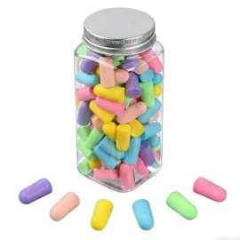 120 PCS Tapones para Dormir, Tapone Oidos Para Ruido, Tapone Auditivos de Espuma el Ruido, 60 Pares de Tapones Multicolor para Trabajar, Viajes y Estudiar
