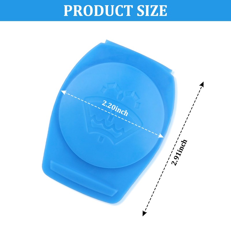 Washer Fluid Cap,OEM#3Q0955455 Windshield Wiper Fluid Cap,Essential Car Accessories Windshield