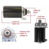 H&H bros Starter Motor for Briggs & Stratton 190407 190412