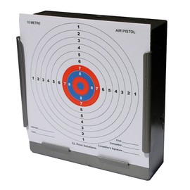 CL Print Solutions 100 x 14cm 10 Metre Air Pistol Competition Paper Targets (100gsm 14cm13