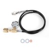 DIN477 1.5m Black Soda Hose with 3000psi pressure gauge Kit