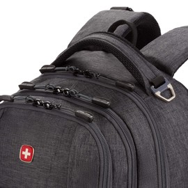SwissGear SwissGear Cecil 5505 Laptop Backpack, Charcoal, 18-Inch
