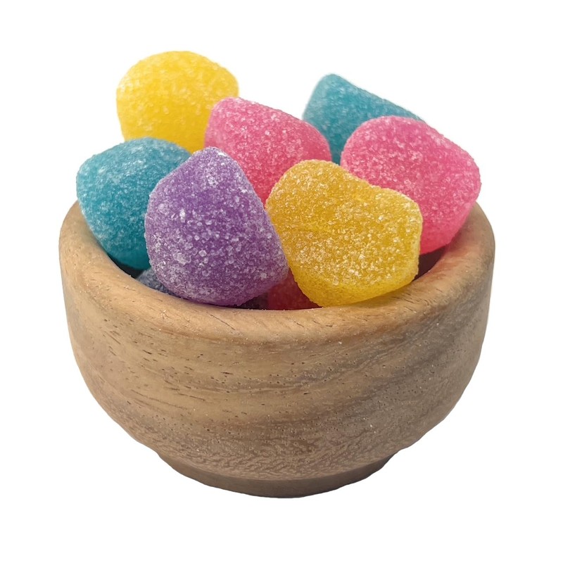 YANKEETRADERS Assorted Spring Gumdrop Candy, 4 Festive Flavors, Sugar-Coated, 1
