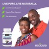Naticura Liver Cleanse Plant-Based Formula - Vegan Full-Spectrum Supplement with