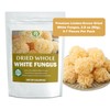 HOLFLYING Dried Whole White Fungus - 2.8 oz, All-Natural Snow