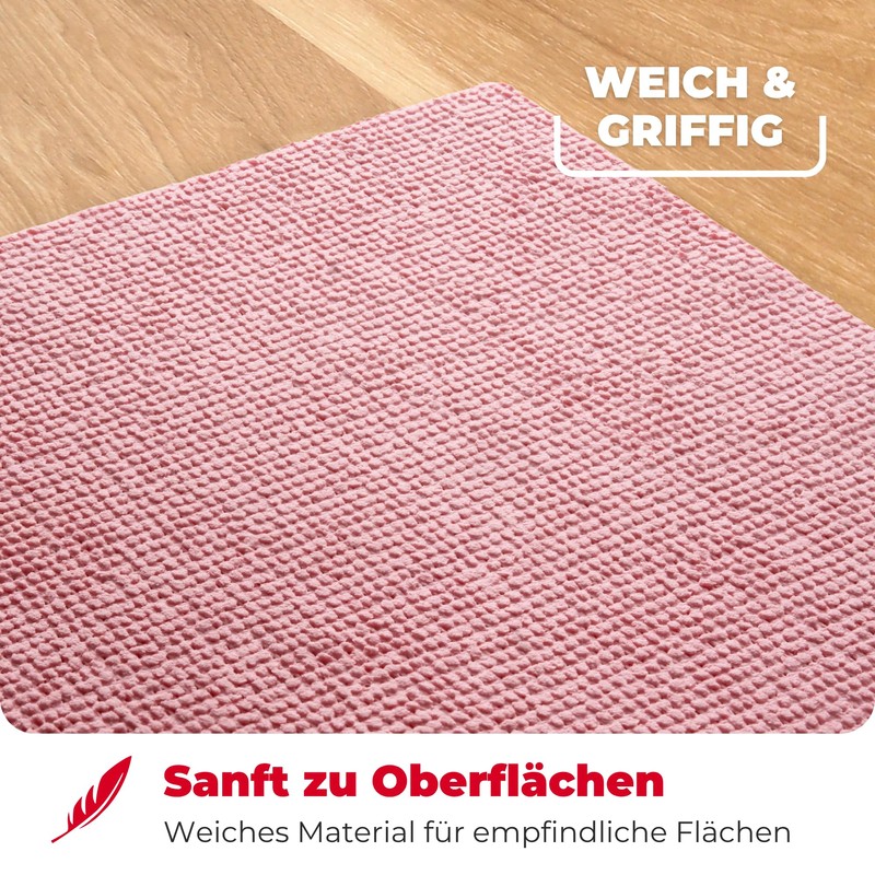 Vileda Actifibre Soft Universal, Set of 10 Microfibre Cloths, Streak-Free