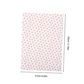 Kisangel Express Your Style DIY Mini House Wallpapers 5 Sheets Peel and Stick Wall Stickers for Dollhouse Decor