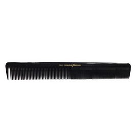Hercules Sägemann 5240 Professional Hair Cutting Comb Natural Rubber Hair Comb with 2 Teeth Coarse + Fine 8.5 Inches Universal Comb Extra Long