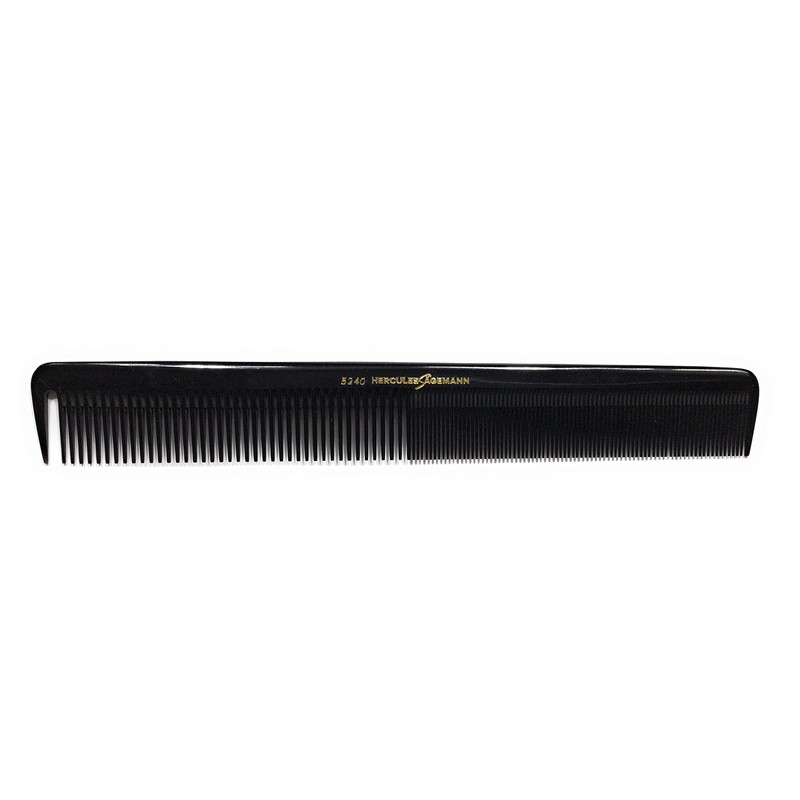 Hercules Sägemann 5240 Professional Hair Cutting Comb Natural Rubber Hair