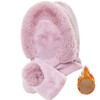 Rayson 2 in 1 Women's Winter Hat Hood Scarf Beanie