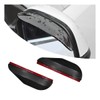 SHMZK 2 PCS Mirror Rain Visor Eyebrow, Waterproof Car Rear
