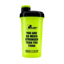 OLIMP SPORT NUTRITION OLIMP Shaker, Neon Yellow, 23.7 fl oz (700 ml) x 1 (Muscle Training, Sports)