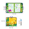 Kids Water Painting Board Portable Handle Reusable Mess Free Educational