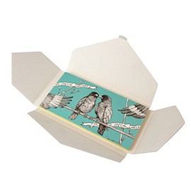 Mountain The Garden D Cherry [Di] message card , birds