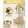 Caianwin Pack of 20 Threaded Insert M8 Inserts Knurled Melting