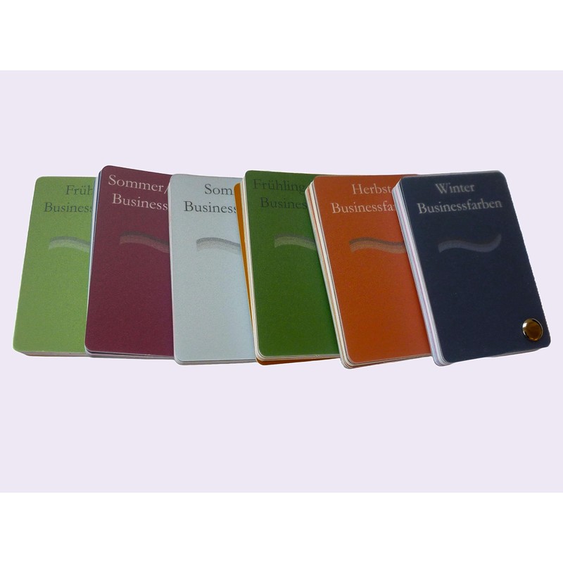 Farbpass Business Spring (Warm Spring) as Fan with 34 Type-Specific