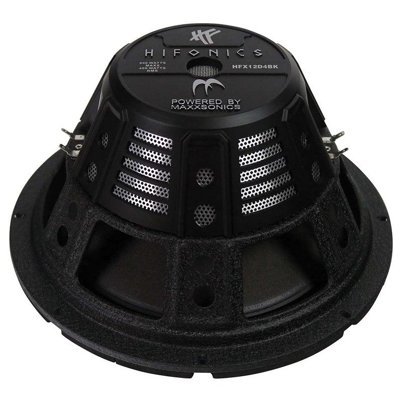 Hifonics HFX12D4BK 12 Inch 4 Ohm DVC Subwoofer