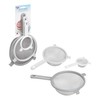 Tala 10A00444 Kitchen Set, Plastic Handle Straining Sieves Measuring 8cm,